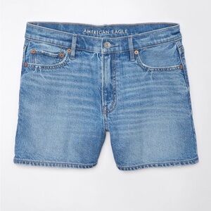 AE Strigid Super High-Waisted Relaxed Denim Short NWT